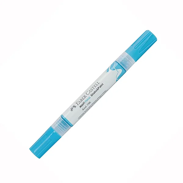 Pincel marcador multisuperfícies Multimark Azul MM/SPAZ706 - Faber-Castell