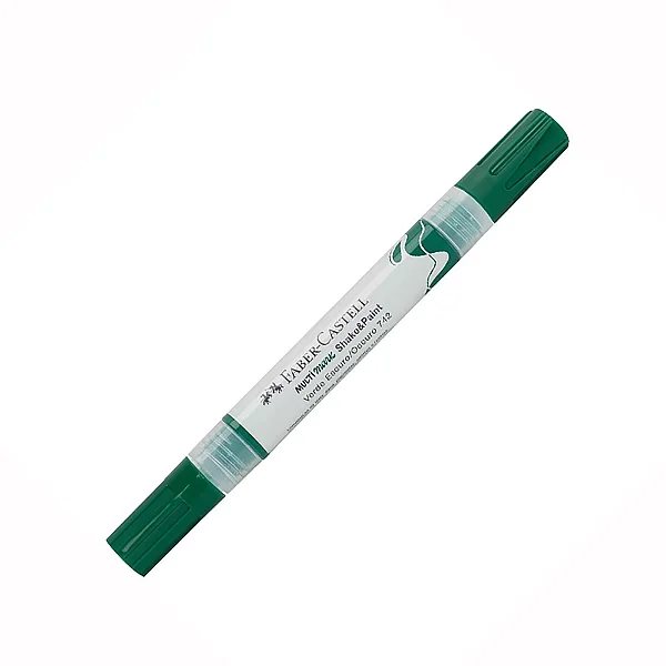 Pincel marcador multisuperfícies Multimark Verde Escuro MM/SPVDE742 - Faber-Castell