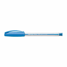 Caneta Faber Trilux Media Azul Claro 032/Ac