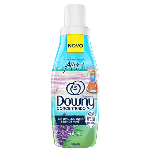 Amaciante Concentrado Downy 500ml Lavanda Extra Seiva Alfazema