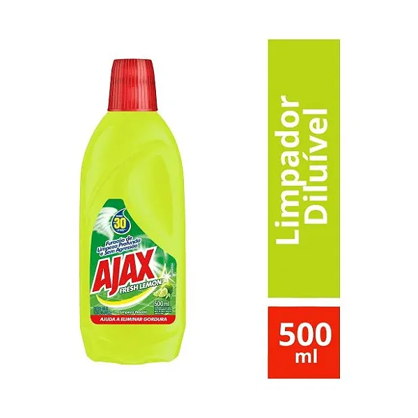 Limpador Ajax Fresh Lemon 500ml