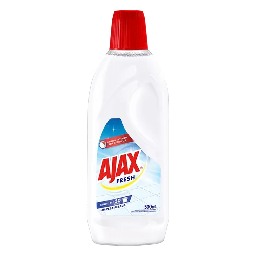 Detergente Uso Geral Fresh Ajax Frasco Leve 500ml Pague 400ml