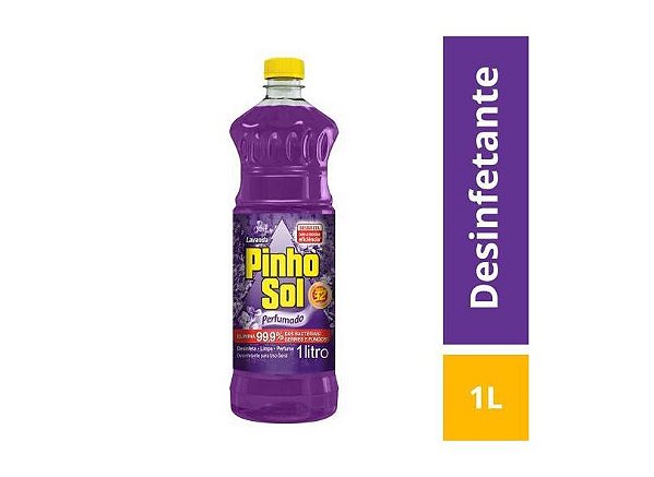 Desinfetante Pinho Sol Lavanda 1L