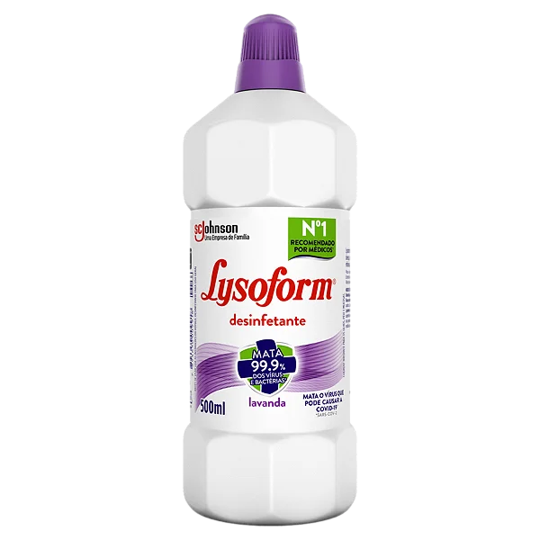 Desinfetante Uso Geral Lavanda Lysoform Frasco 500ml