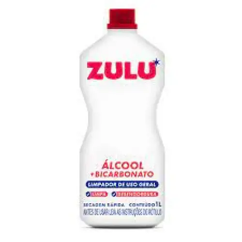 Limpador Zulu c/ Alcool e Bicarbonato 1l