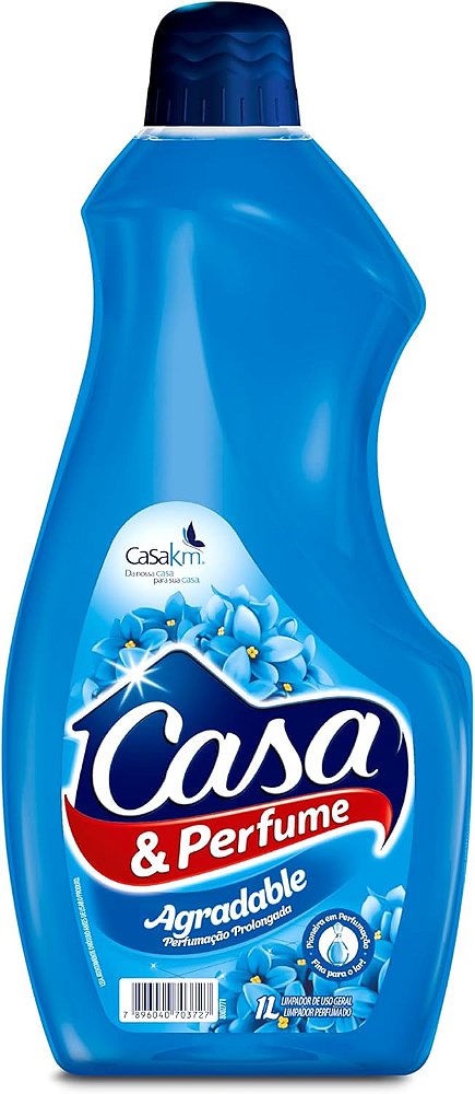 Casa Km Limpador Perfumado Para Pisos Casa & Perfume Agradable 1 L