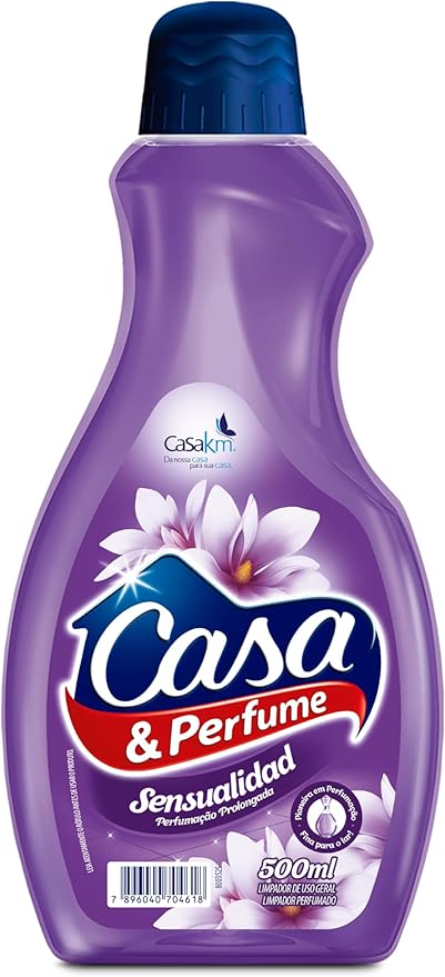 Casa Km Limpador Perfumado Para Pisos Casa & Perfume Sensualidad 500 Ml