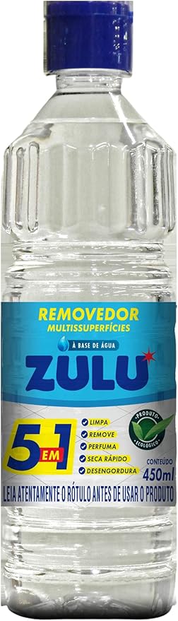 Removedor Multissuperfícies 5 Em 1 Zulu 450 Ml