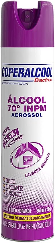 Alcool Aerossol 70 Lavanda Ref:013