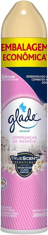 Desodorante Aerosol Glade Lemb De Infancia 360Ml Promo