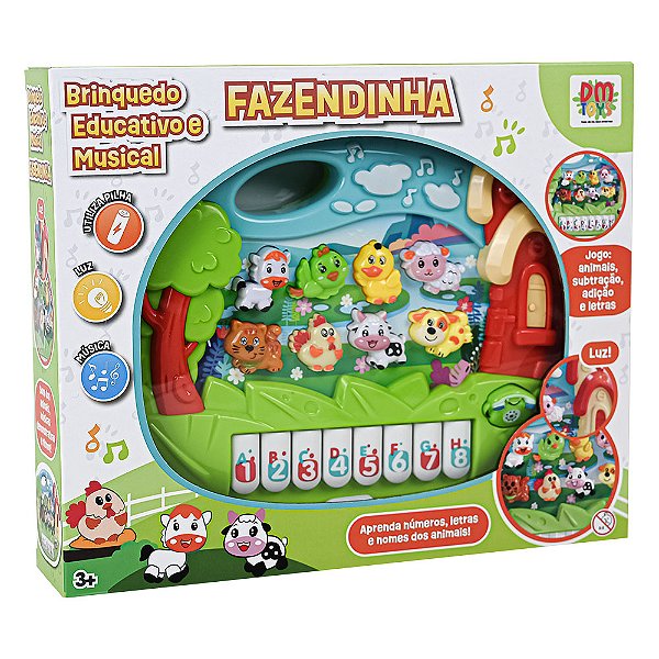 Brinquedo Educativo Musical Dmt6899