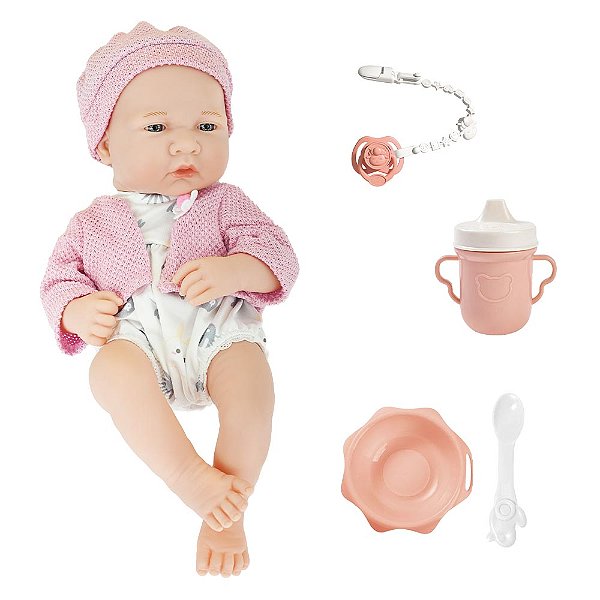 Boneca Baby Real Flofy Dmt7156