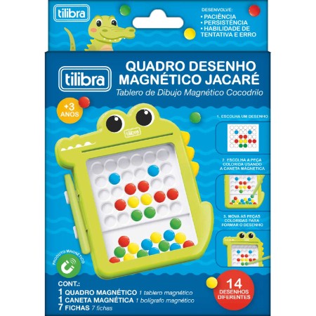 Desenho Magnetico Jacare