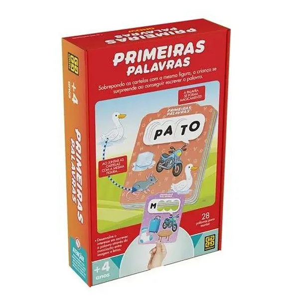 Jogo Educativo Primeiras Palavras Grow 01705
