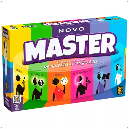 Jogo Master Tabuleiro Criança Inteligente +2000 Perguntas - 7908010135725 - Grow