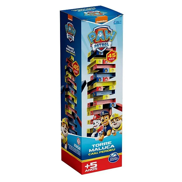 Jogo Torre Maluca Patrulha Canina Grow 04395