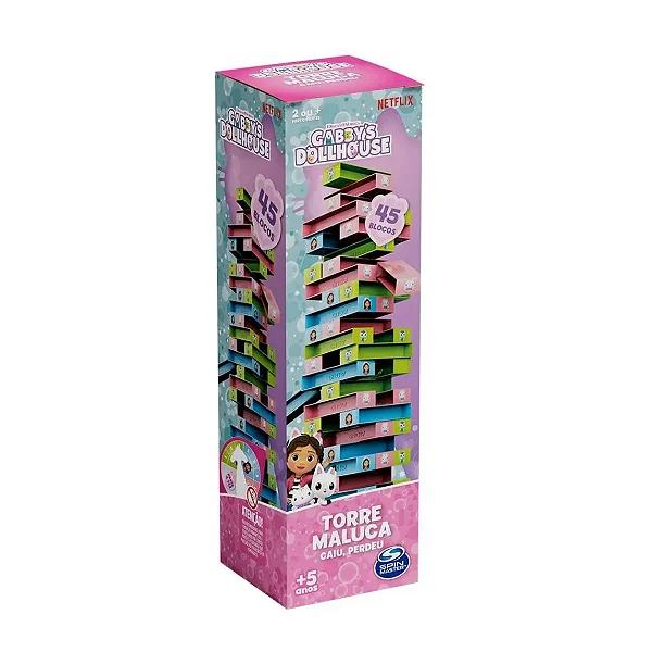 Jogo Torre Maluca GabbyS Doll House Grow 04376