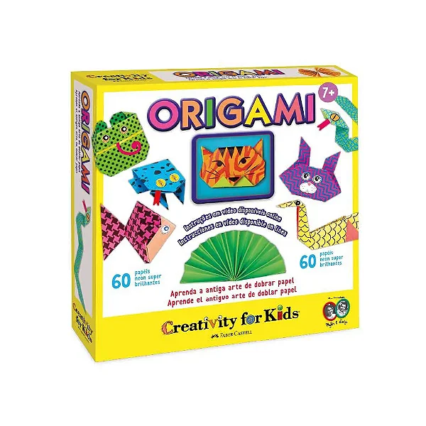 Kit de Artesanato - Origami - Creativity For Kids - Faber Castell