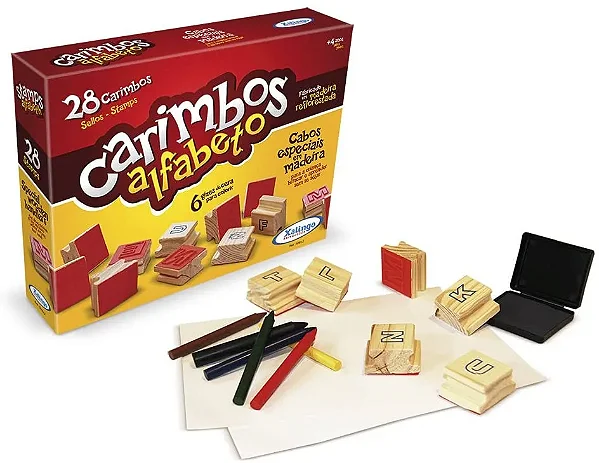 Carimbos Alfabeto Xalingo 50932