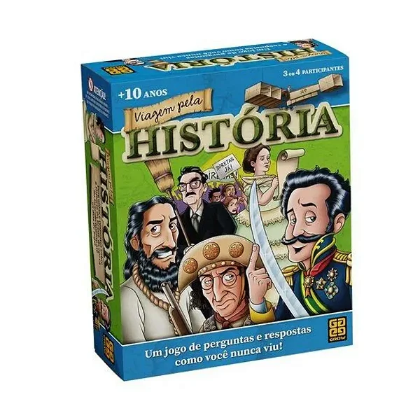 Jogo Viagem Pela História Grow 04366