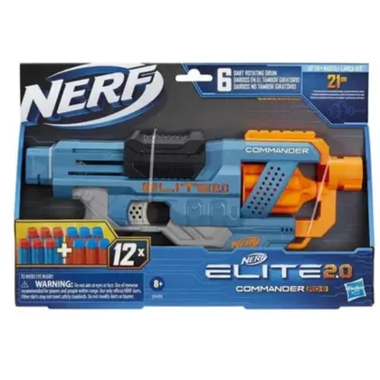 Nerf Lançador Elite 2.0 Commander Rd-6 E9486 - Hasbro