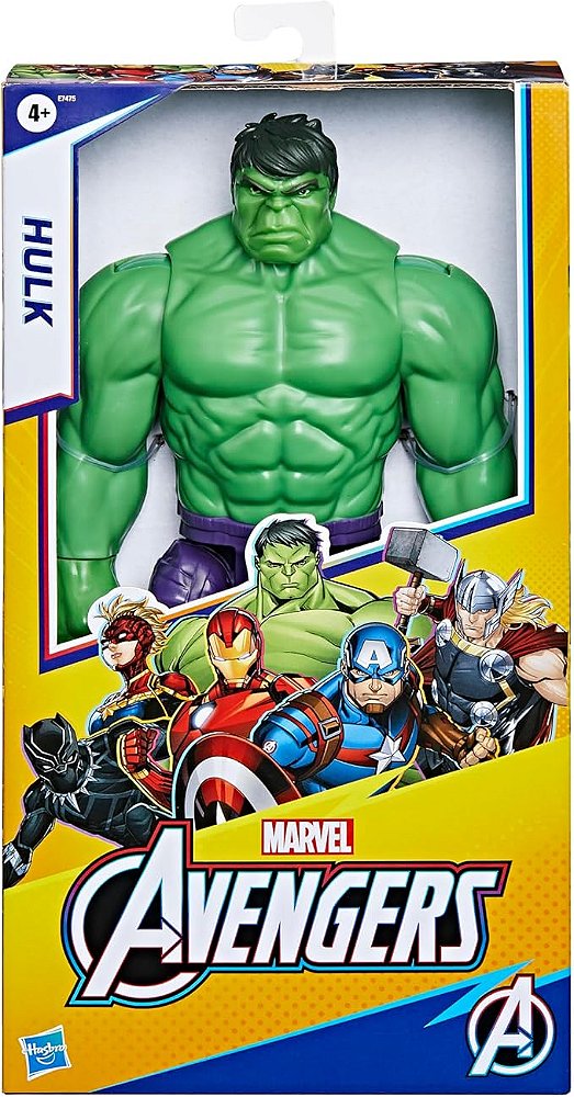 Boneco Vingadores Titan Hero Deluxe Hulk - E7475 - Hasbro