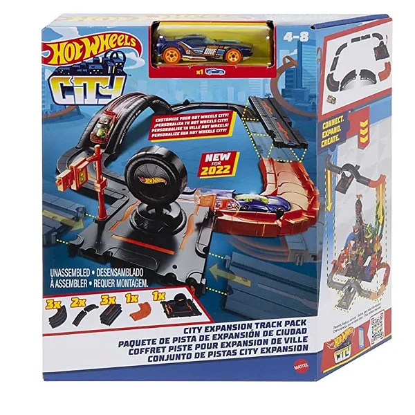 Pista Hot Wheels Conjunto Expansão City Mattel Hdn95