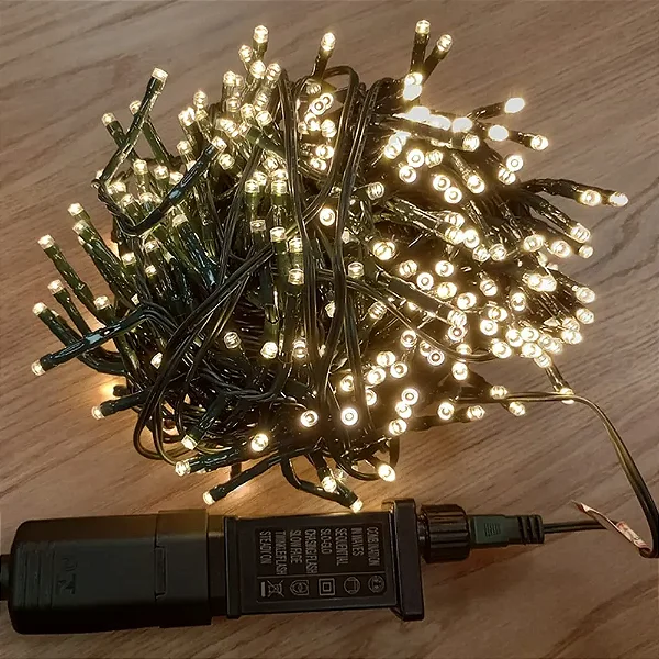 Pisca Pisca de Natal Branc F verde 500 Lampadas Bivolt Ref. 2754