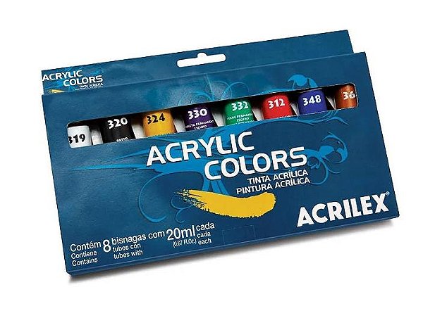 Acrylic Colors C/8 20ml