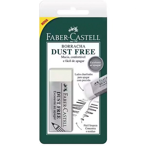 Borracha Dust Free Grande Faber Castell