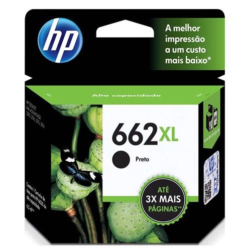 Cartucho Hp Cz105ab (662xl) Preto