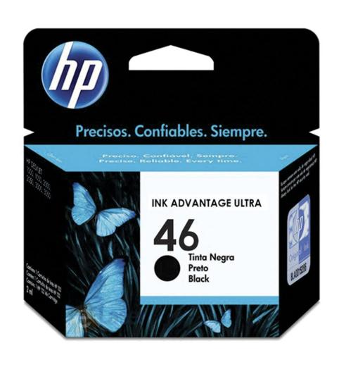 Cartucho Hp Cz637al(46) Preto