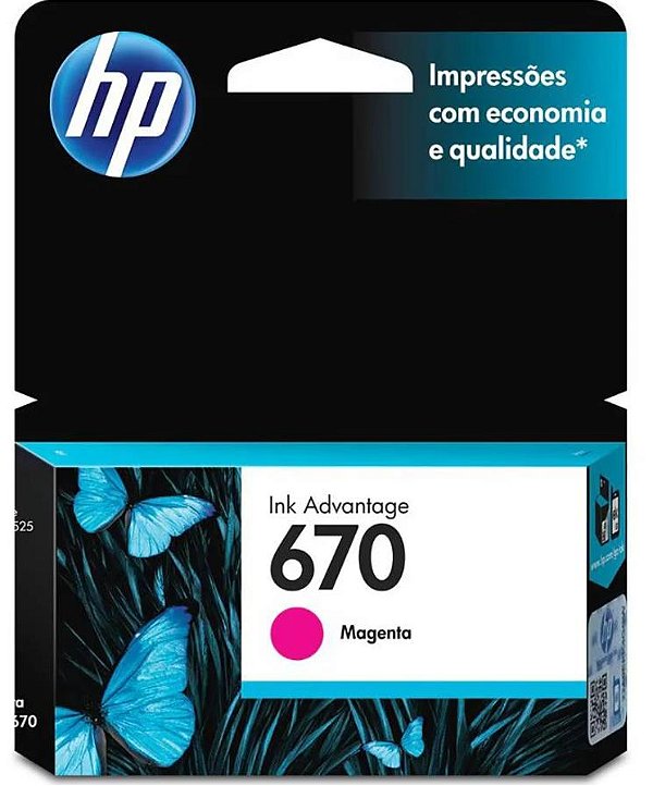 Cartucho Hp Cz115ab (670) Magenta