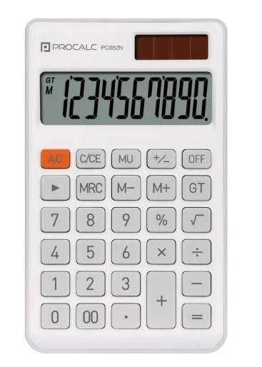 Calculadora Pessoal 10dig Pc082n
