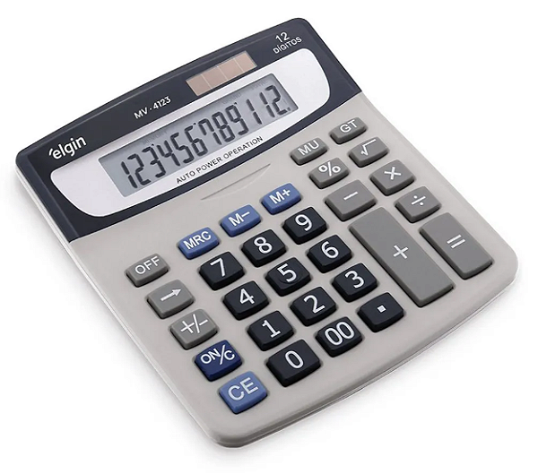 Calculadora de Mesa Elgin Mv4123