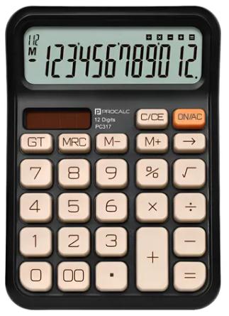 Calculadora de Mesa 12dig Pc317