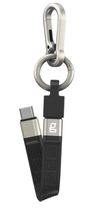 Cabo Chaveiro Usb-c P/ Usb-c 4.0 Nylon