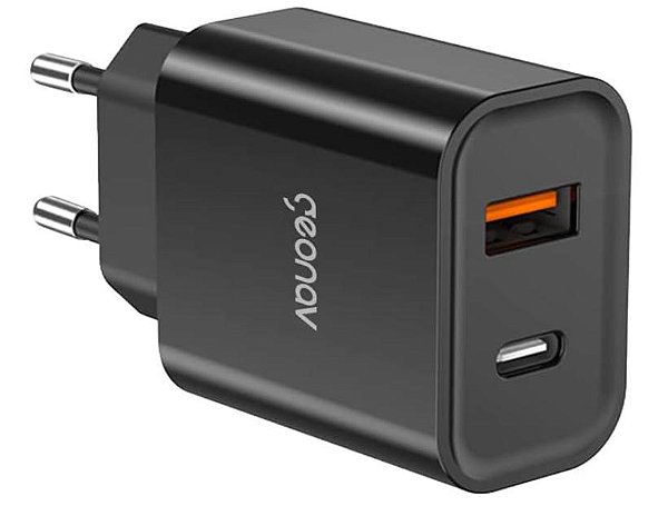 Carregador Parede 2 Ch20pdqcbk