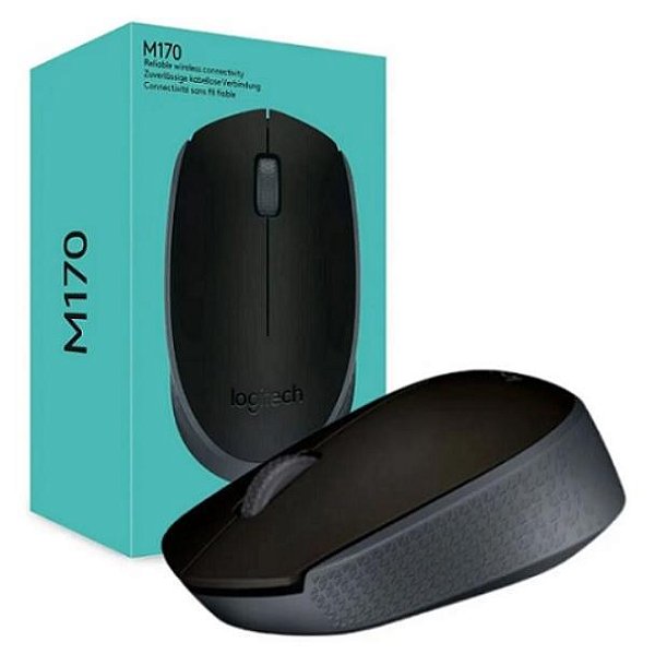Mouse Optico S/fio M170 Logitech Preto