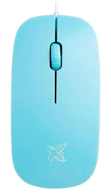 Mouse Maxprint Surface 1.200 Dpi Com Fio, Usb 2.0, Azul