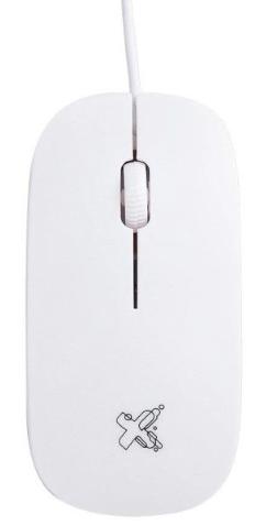 Mouse Maxprint Surface 1.200 Dpi Com Fio, Usb 2.0, Branco