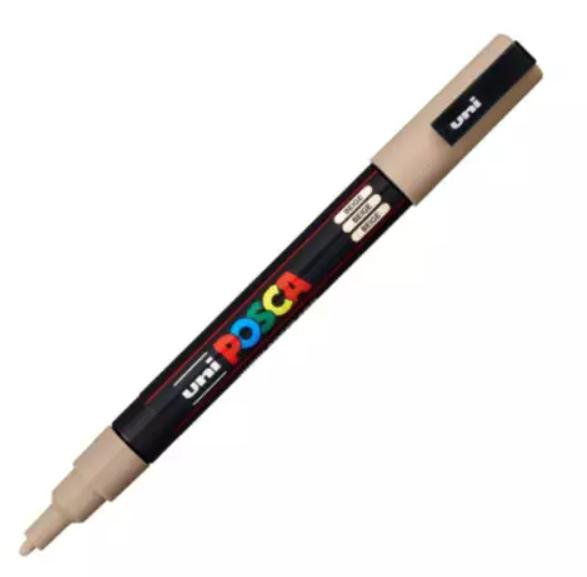 Caneta Uni Ball Posca Pc-1m Beige