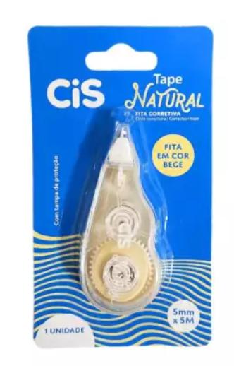 Fita Corretiva Cis Tape 5m Natural 5 8070