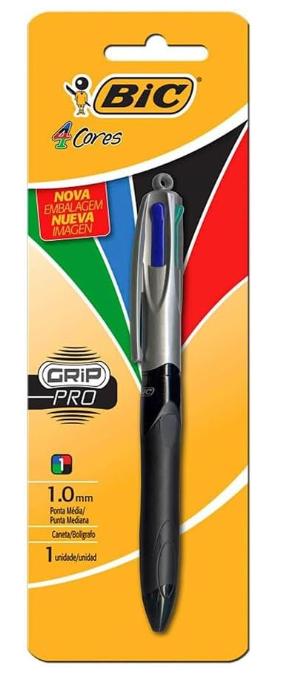 Caneta Bic 4 Cores Pro