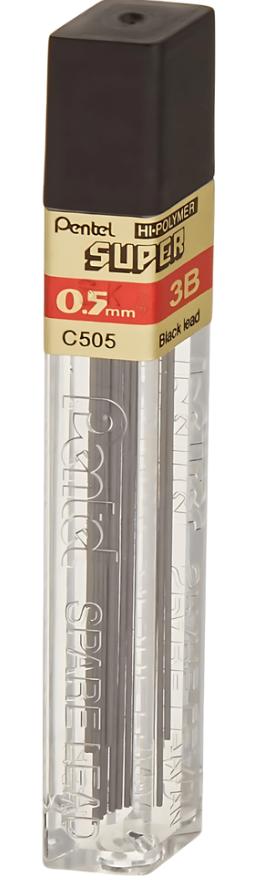 Grafite Pentel Super 0,5 3b C5053bx