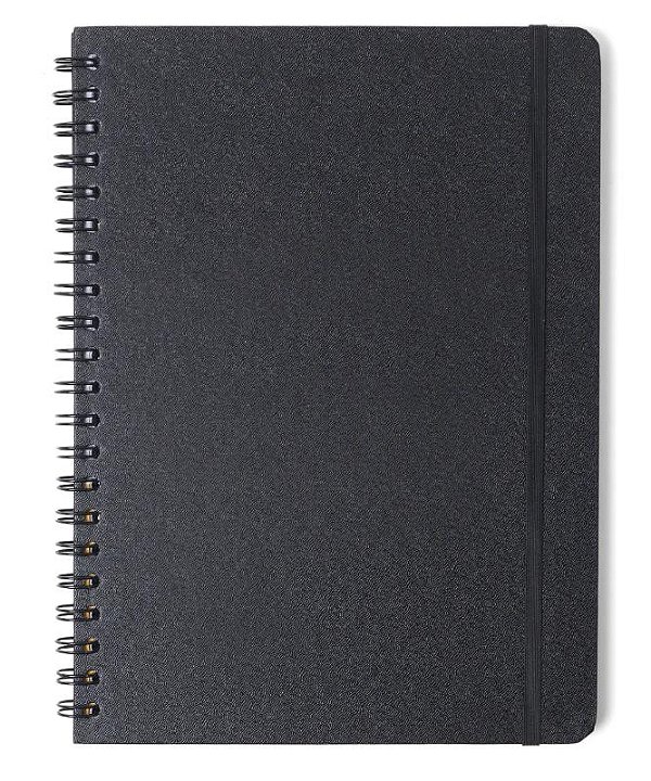 Caderno Cd 1x1 Preto 80f