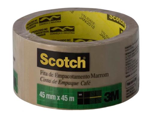 Fita Adesiva Scotch 45mmx45m Marrom 3m 5802 Hb004031207