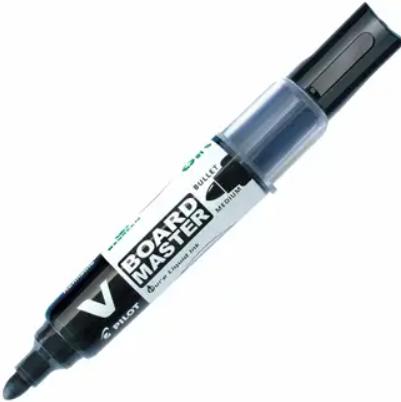 Pincel Quadro Branco Pilot Wbma Recarregavel Preto