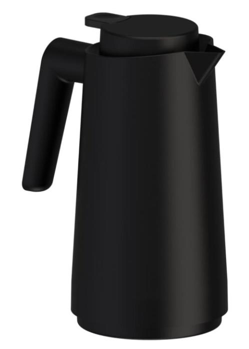 Garrafa Termica Vercelli c/Gatilho 1l Preta