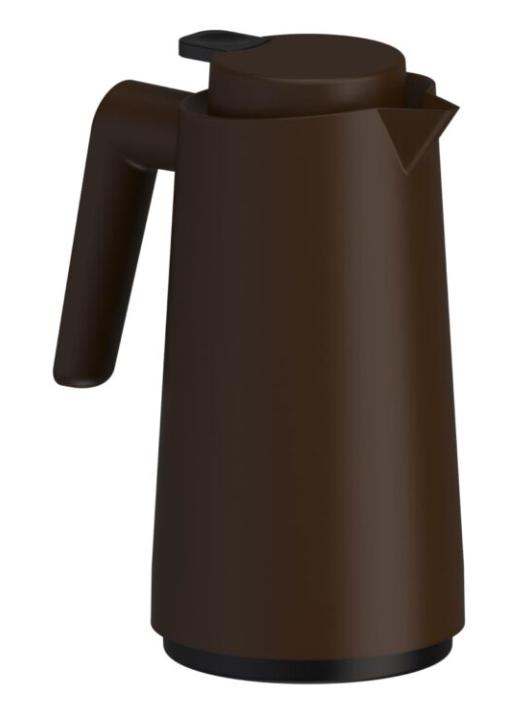 Garrafa Termica Vercelli c/Gatilho 1L Marrom